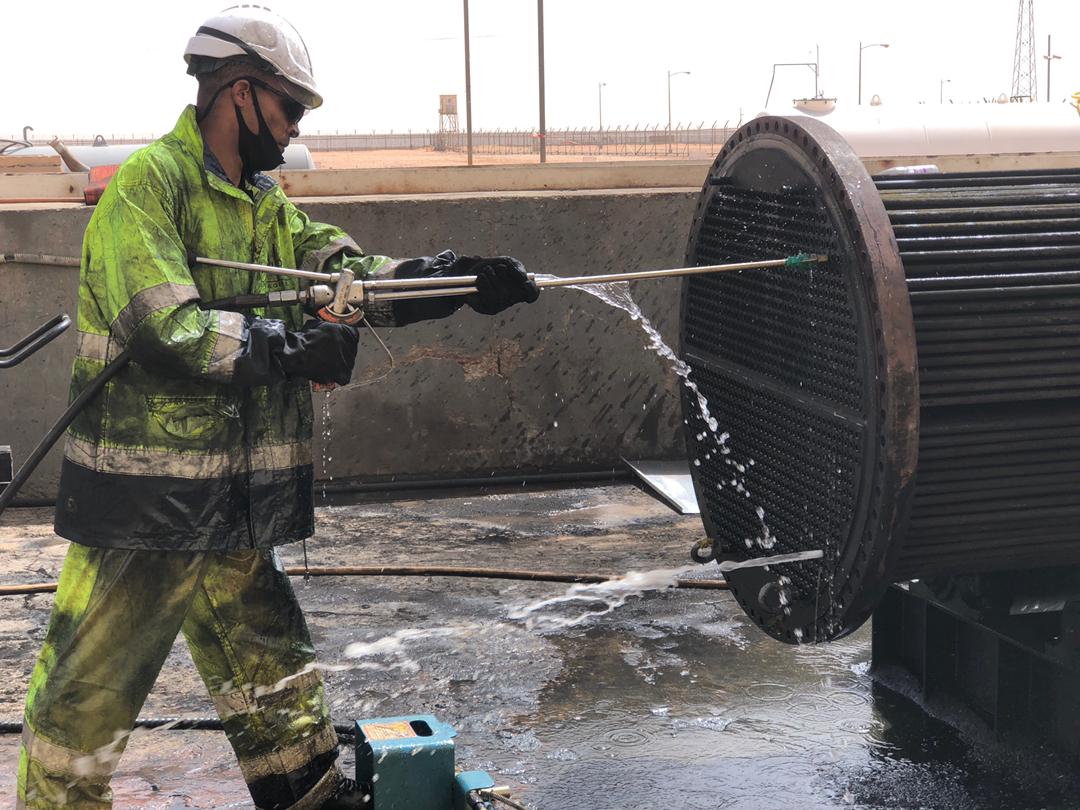 Nettoyage à haute pression d’eau